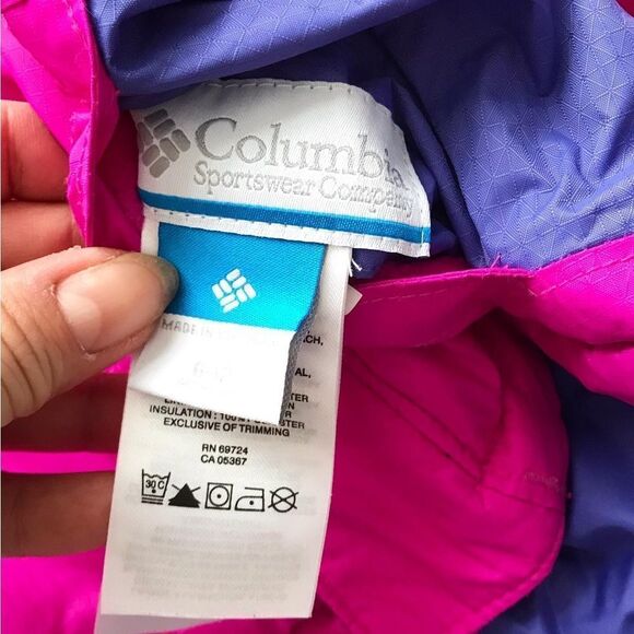 Columbia reversible coat and snow pants set EUC 6-12 months - Picture 10 of 11